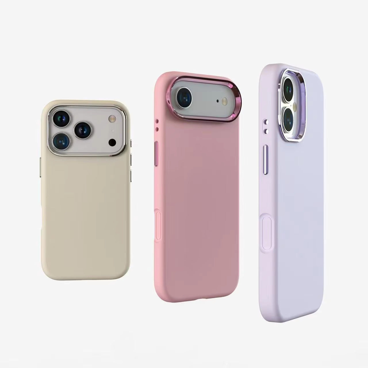 Premium Liquid Silicone Case With Metal Camera Protection