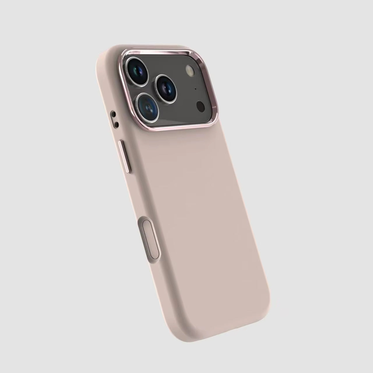 Premium Liquid Silicone Case With Metal Camera Protection