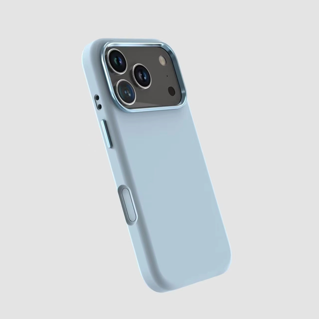 Premium Liquid Silicone Case With Metal Camera Protection