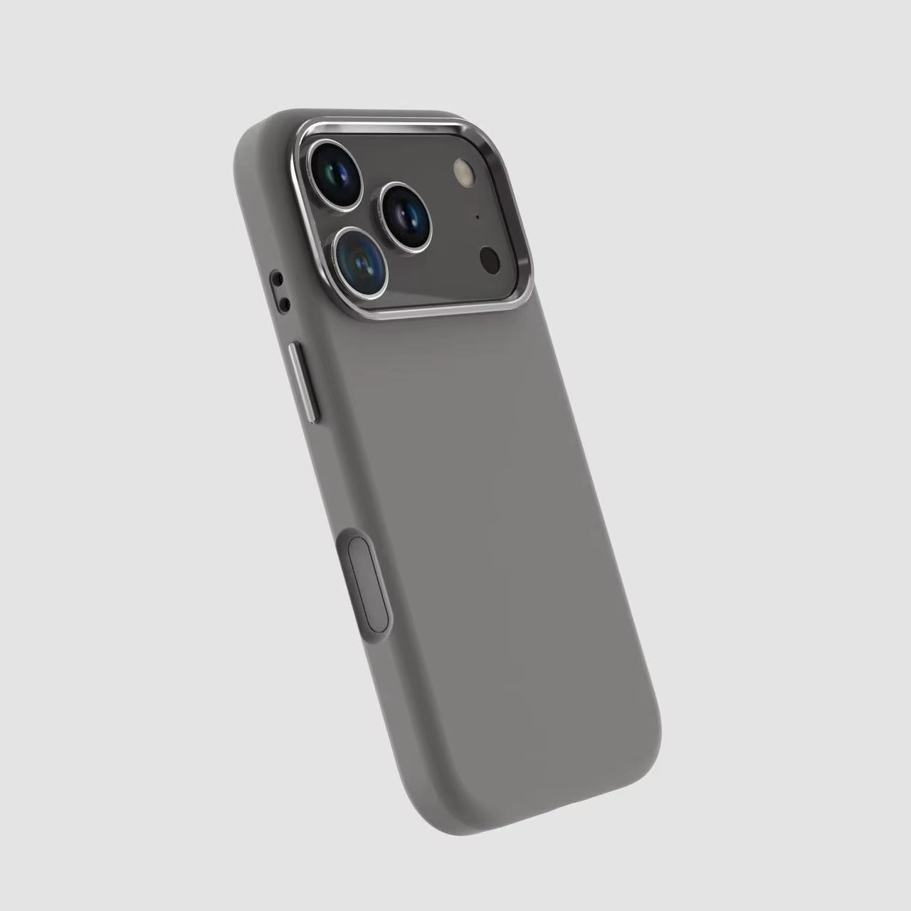 Premium Liquid Silicone Case With Metal Camera Protection