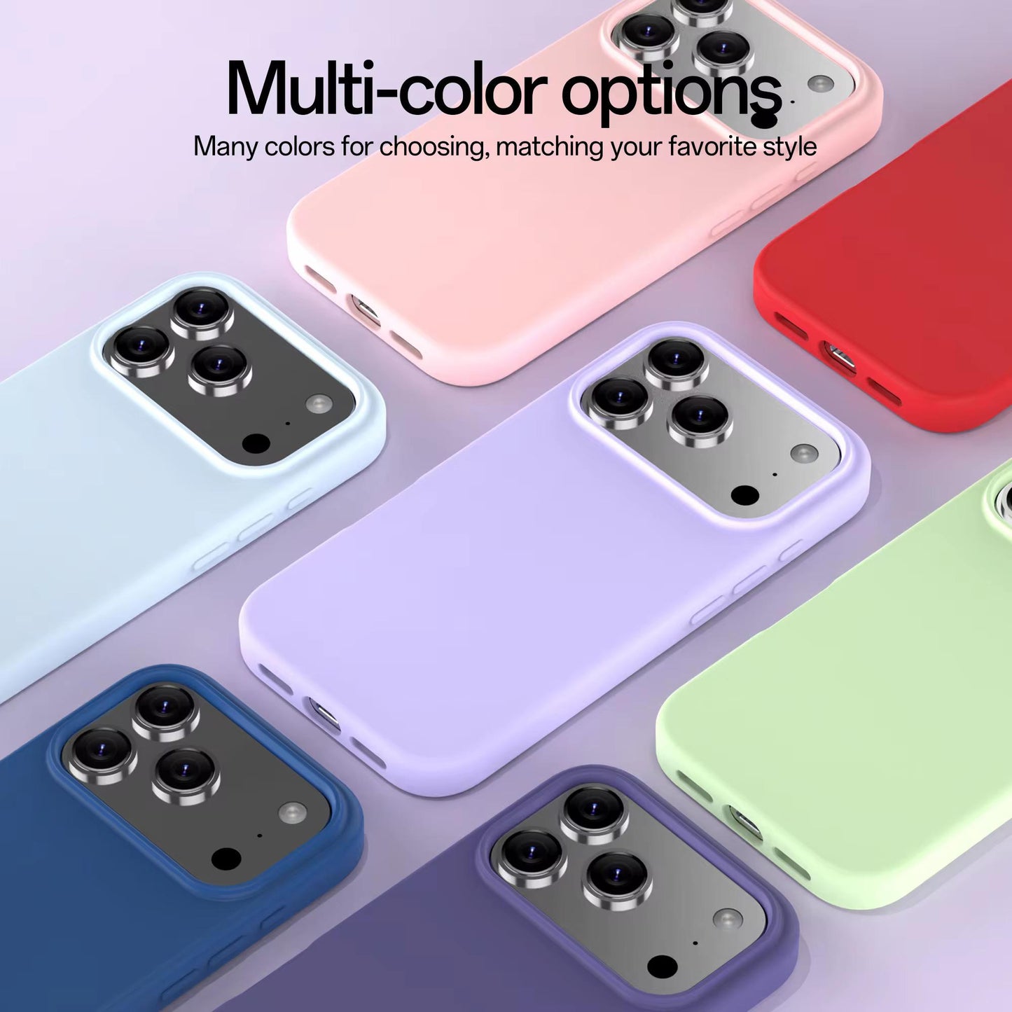 Premium Liquid Silicone Case